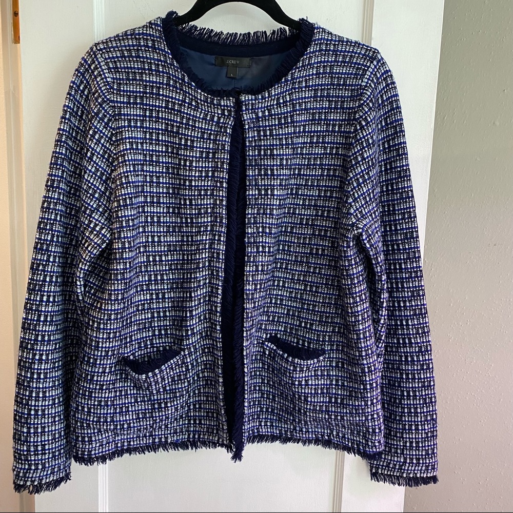 J crew 67% wool sweater size L